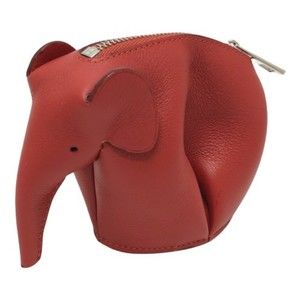 LOEWE Animal Collection Mini Pochette Pouch Clutch/Shoulder Bag Leather Women...